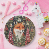Fox und Foxglove Blume William Morris Inspiriert Pappteller (Party)