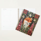 Fox und Foxglove Blume William Morris Inspiriert Planer (Anzeige)