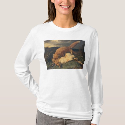 Fox und Hasen, 1866 T-Shirt (Vorderseite)