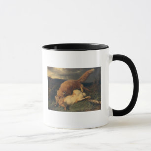 Fox und Hasen, 1866 Tasse
