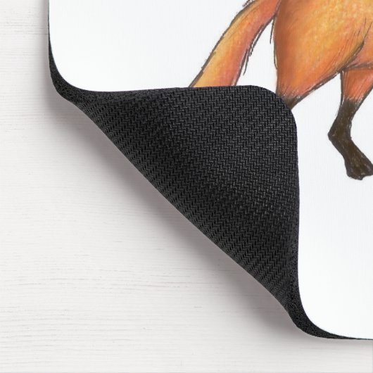 Fox und Schildkröte Mousepad (Ecke)
