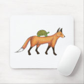 Fox und Schildkröte Mousepad (Mit Mouse)