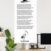 Fox und Stork Poster (Heimbüro)