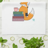 Fox und Tee Books&Friends Tee-Tuch Küchentuch (Gefaltet)