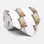 Fox und Trauben Krawatte (Gerollt)