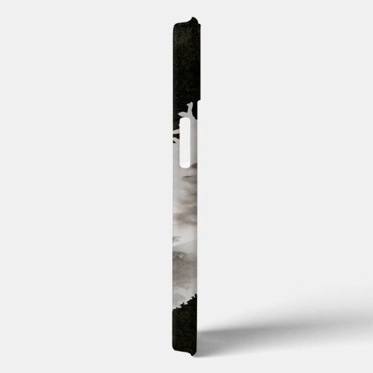 Fox- und Vollmondwald Case-Mate iPhone Hülle (Rückseite / Rechts)