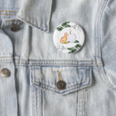 Fox und White Pumpkin Button (Beispiel)