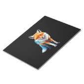 Fox Vector Art mit lebhaften Farben Notizblock (angewinkelt)