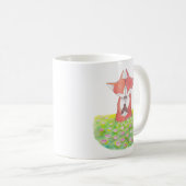 Fox verbinden Liebe Tasseniedliche Fox-Paare I Sie Kaffeetasse (VorderseiteRechts)