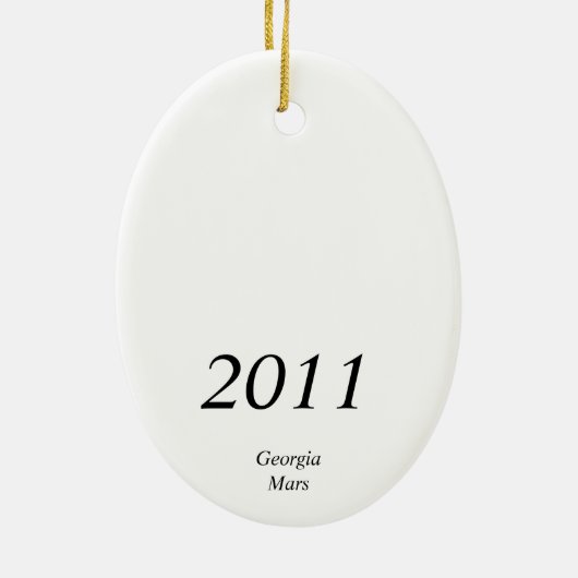 Fox-Verzierung Keramikornament (Hinten)