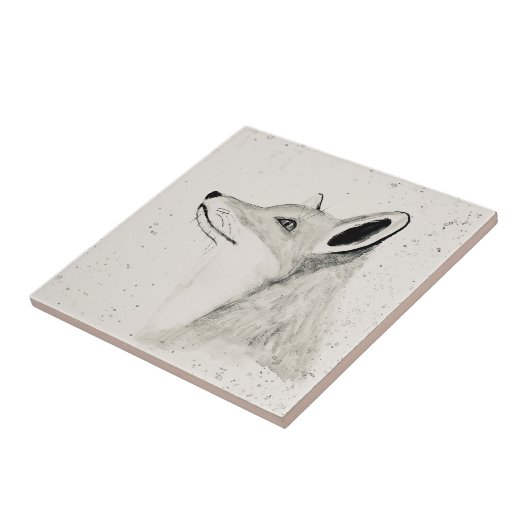 Fox Vintage Waldtiere Fliesen (Seite)