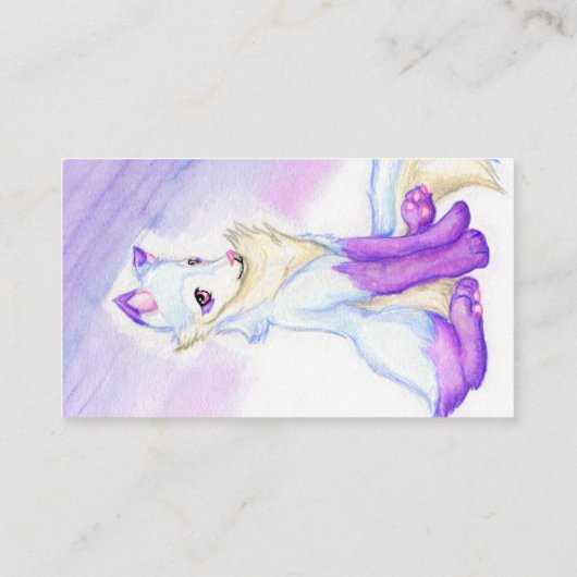 Fox Visitenkarte (Rückseite)