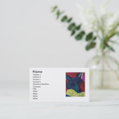 Fox-Visitenkarte Visitenkarte (Stehend Vorderseite)