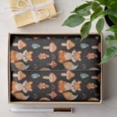 Fox, Wald-Pilze, Herbstleaven Seidenpapier (Geschenk)