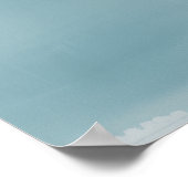 Fox Walking Beside Snow River - Natureposter Poster (Ecke)