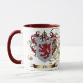 Fox-Wappen (2-sided) Tasse (Links)