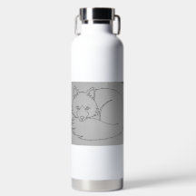 Fox Water Flasche
