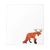 Fox Watercolor Notizblock (Vorderseite)
