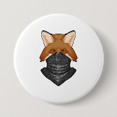 Fox wie Bandit mit KerChief Button (Vorderseite)