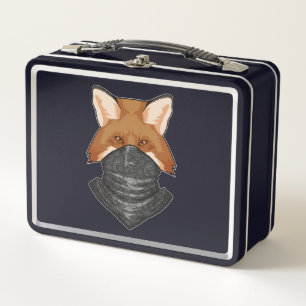 Fox wie Bandit mit KerChief Metall Brotdose