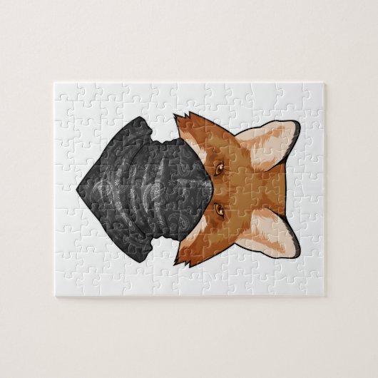Fox wie Bandit mit KerChief Puzzle (Horizontal)