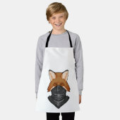 Fox wie Bandit mit KerChief Schürze (Getragen)