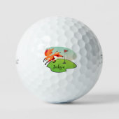 Fox - Wild Animal Customizable Golf Balls Golfball (Vorderseite)