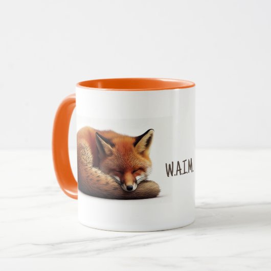 Fox Wild wieder in Mississippi-Tasse Tasse (Vorderseite Links)