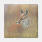 Fox wildlife magnet. magnet (Vorne)