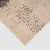 Fox Wildlife Retro Zeichnend Seidenpapier (Detail)