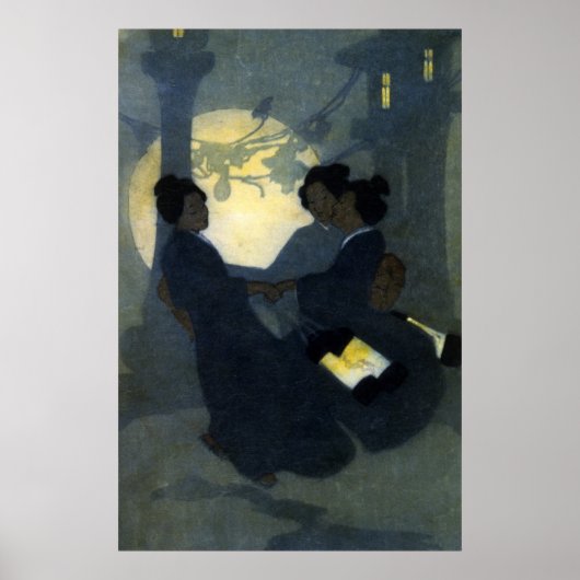 Fox Women - Bertha Boynton Lum - c1908 Poster (Vorne)