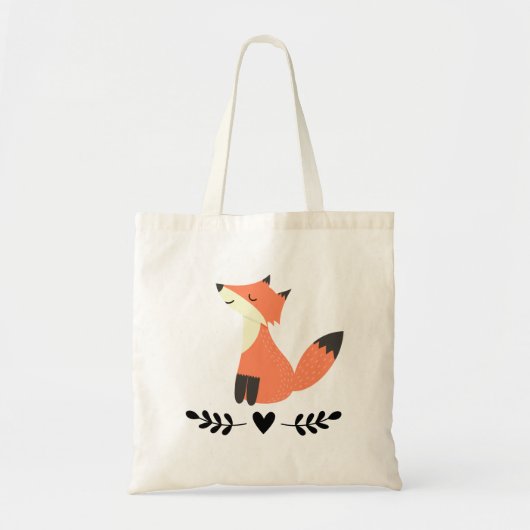 Fox Woodland Animal Foxes Lover Gift Tragetasche (Vorne)