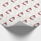 Fox Wrapping Paper Geschenkpapier (Ecke)