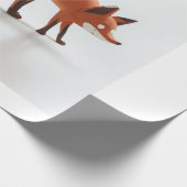 Fox Wrapping Paper Geschenkpapier (Ecke)