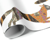 Fox Wrapping Paper Geschenkpapier (Rolleneckpunkt)
