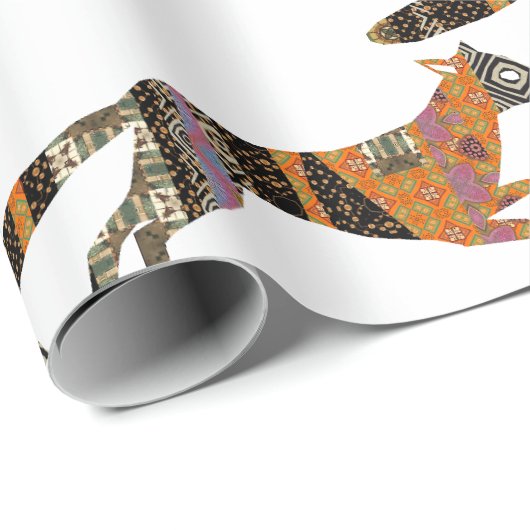 Fox Wrapping Paper Geschenkpapier (Rolleneckpunkt)