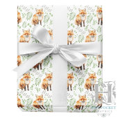 Fox Wrapping Paper Geschenkpapier