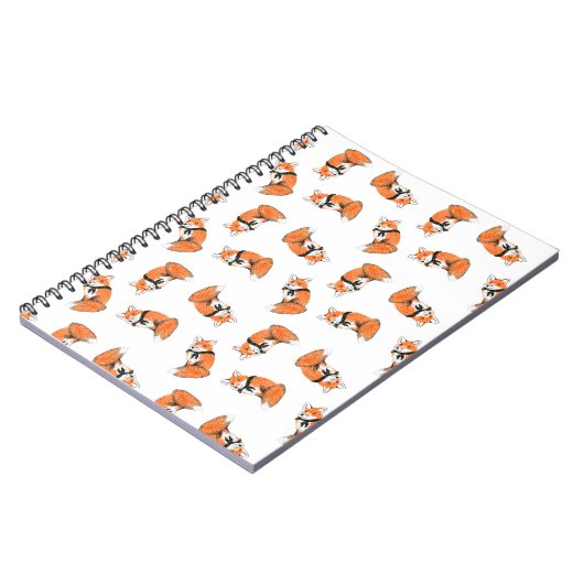 Fox-Wurf-Notizbuch Notizblock (Linke Seite)