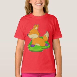 Fox Yoga Fitness Gymnastik T-Shirt