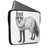 Fox zeichnend laptopschutzhülle (Vorne Rechts)
