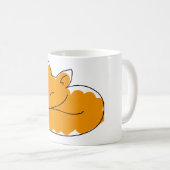 Fox Zeichnend Natur Tasse (VorderseiteRechts)