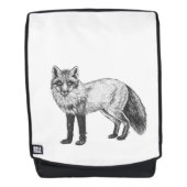 Fox zeichnend rucksack (Vorderseite)