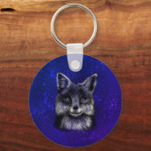 Fox zeichnend schlüsselanhänger (Rückseite)