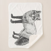 Fox zeichnend sherpadecke (Vorderseite)