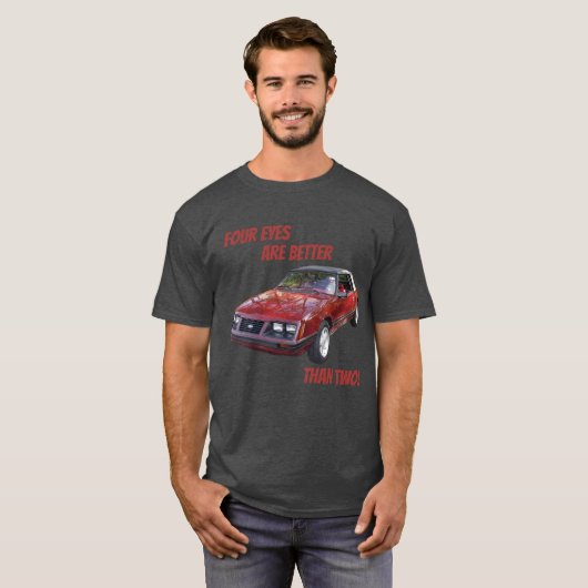 Foxbody Four Eyes T - Shirt (Vorne ganz)