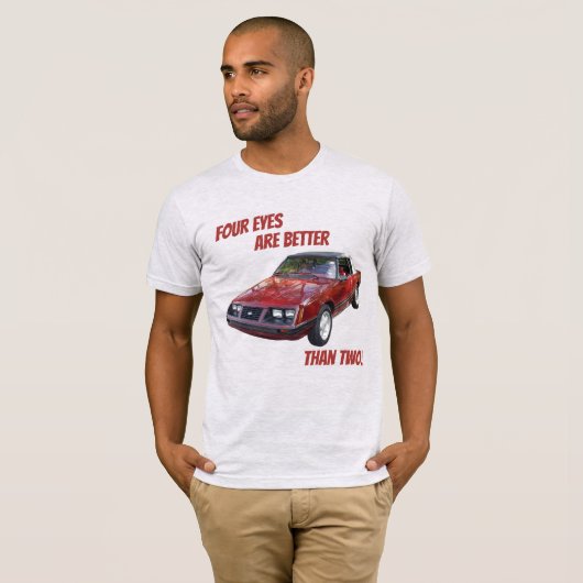 Foxbody Four Eyes T - Shirt (Vorne ganz)