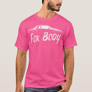 Foxbody Notchback 50 American Stang Muscle Car nic T-Shirt