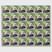 Foxcub & Badger Niedlich! Geschenkpapier (Flach)
