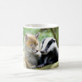 Foxcub & Badger Niedlich! Kaffeetasse