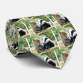 Foxcub & Badger Niedlich! Krawatte (Gerollt)